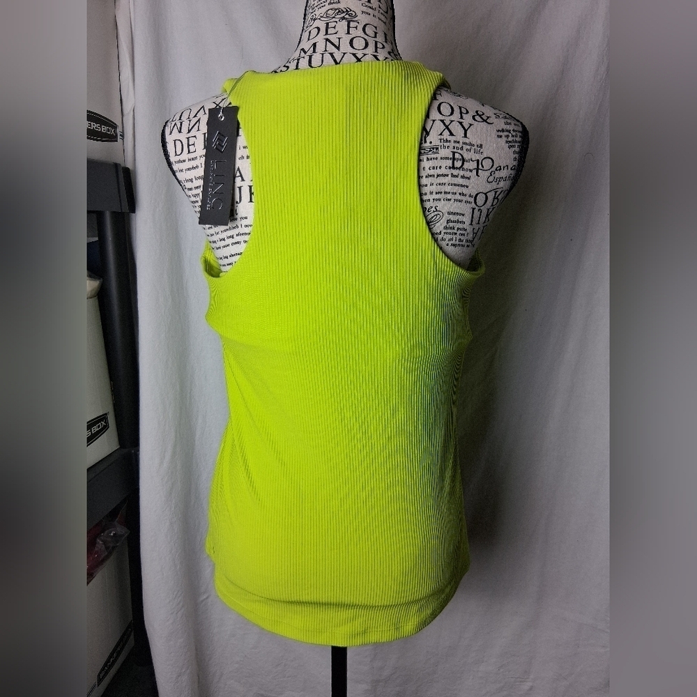 Linc Womens XL Green Tank - Picture 2 of 6